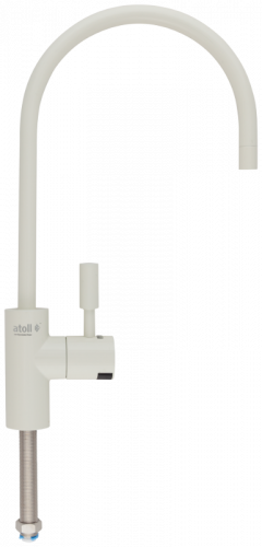 Кран рычажковый Аtoll A-8883-IY LED (слоновая кость)